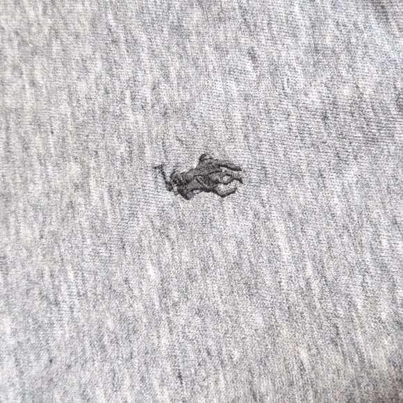 Polo Ralph Lauren Jersey Knit Pullover Hoodie Size 2XLT in Heathered Gray - Picture 4 of 8